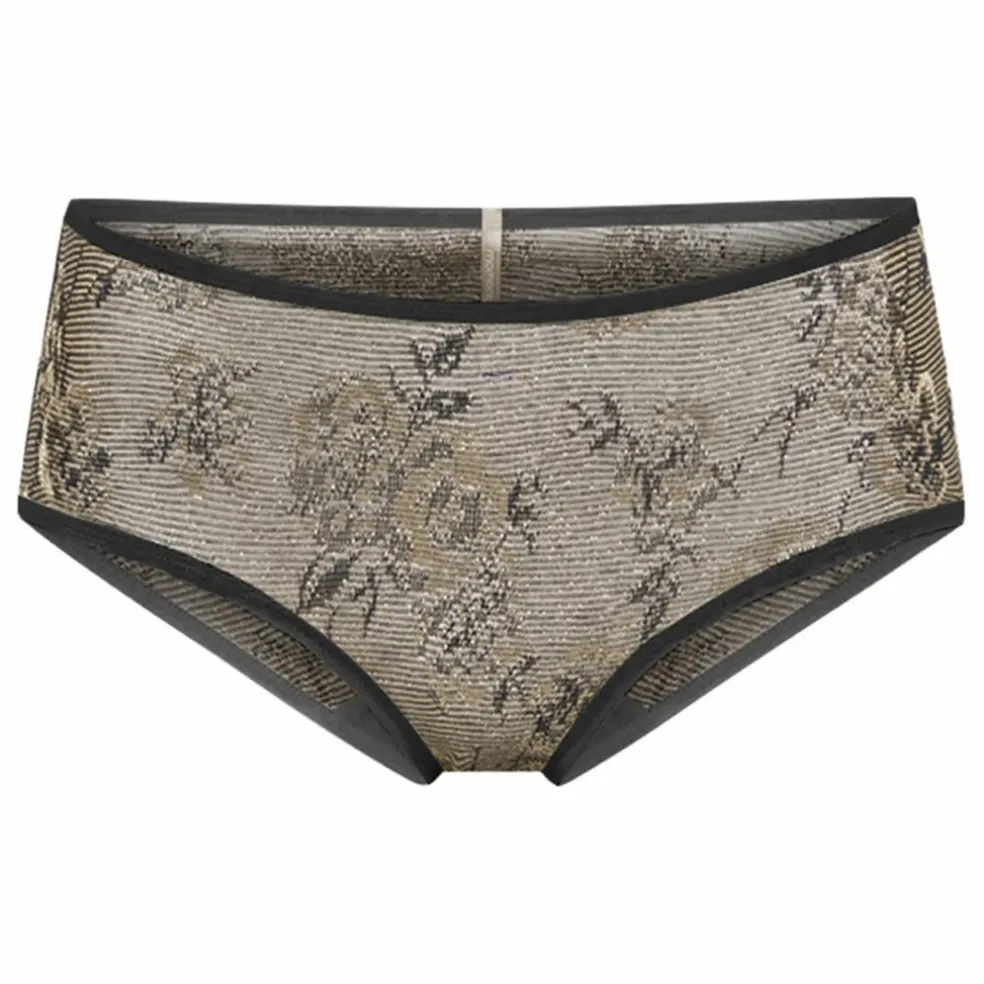 Culotte Violet Imprimée Métallisée | Vert kaki