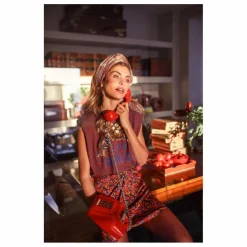 Débardeur Alicia Los Amici | Aubergine