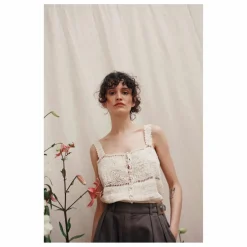 Débardeur Belicia Crochet | Ecru