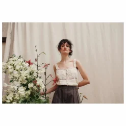 Débardeur Belicia Crochet | Ecru