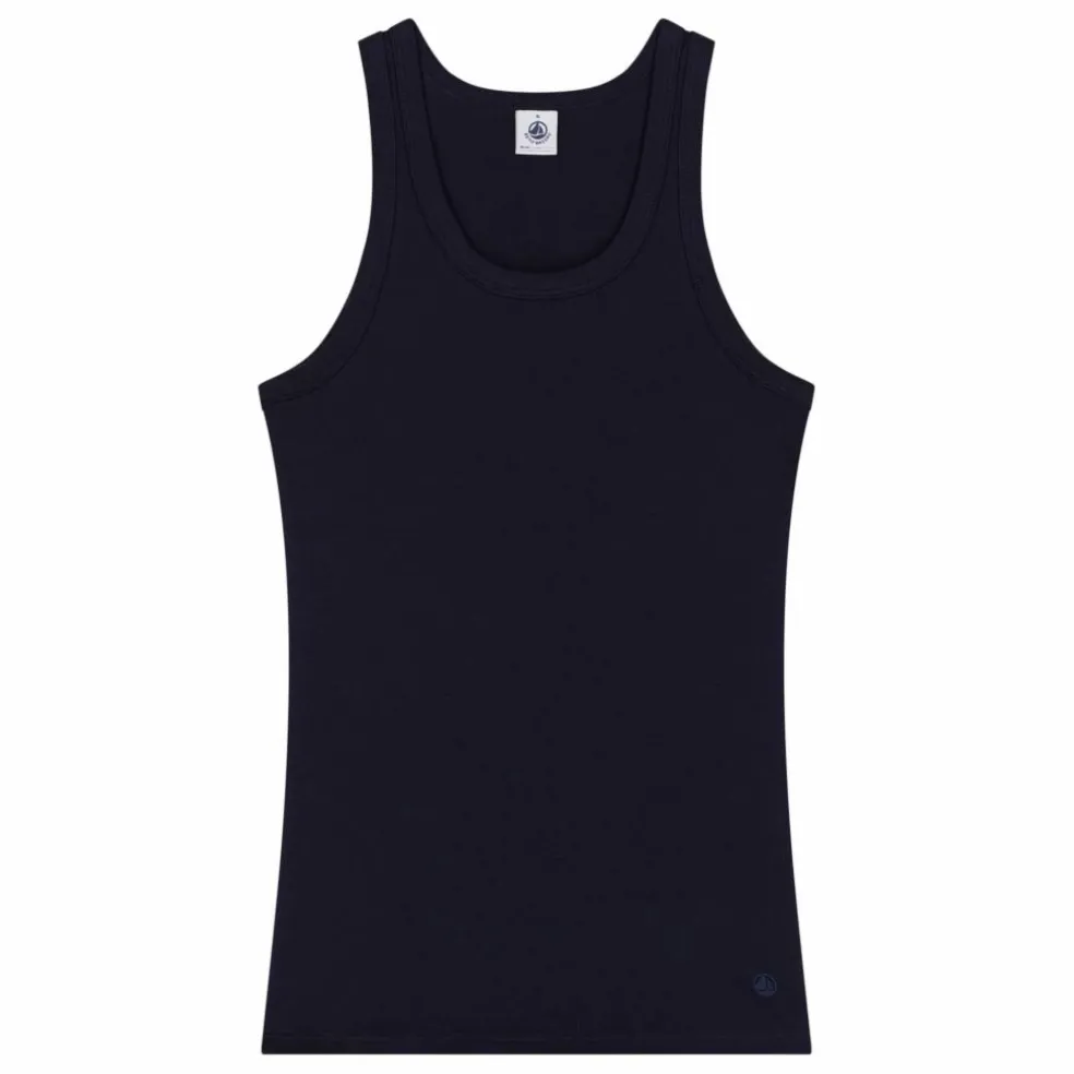 Débardeur Coton Bio | Bleu marine
