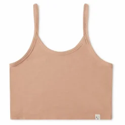 Débardeur Cropped Coton Bio - Collection Femme | Terracotta