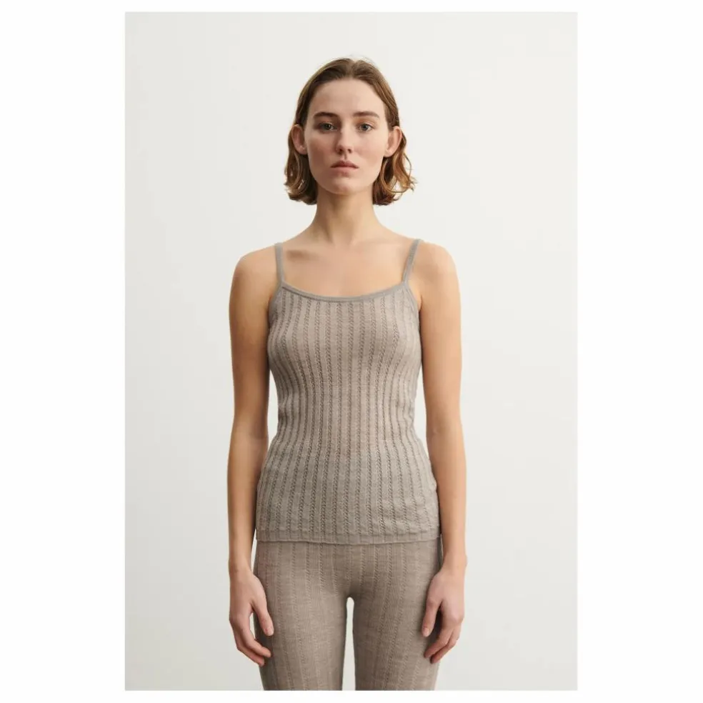 Débardeur Laine Mérinos - Collection Femme | Beige