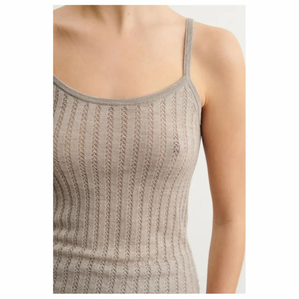 Débardeur Laine Mérinos - Collection Femme | Beige