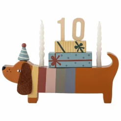 Décoration d'annversaire Charlie | Marron