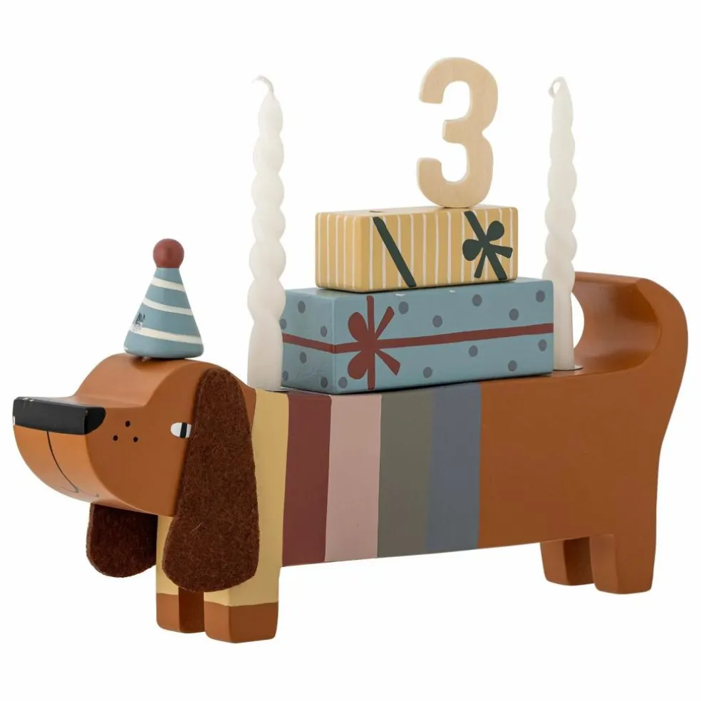 Décoration d'annversaire Charlie | Marron