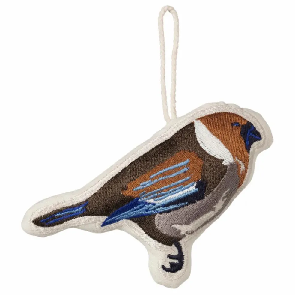 Décoration de Noël Bird en coton | Brun