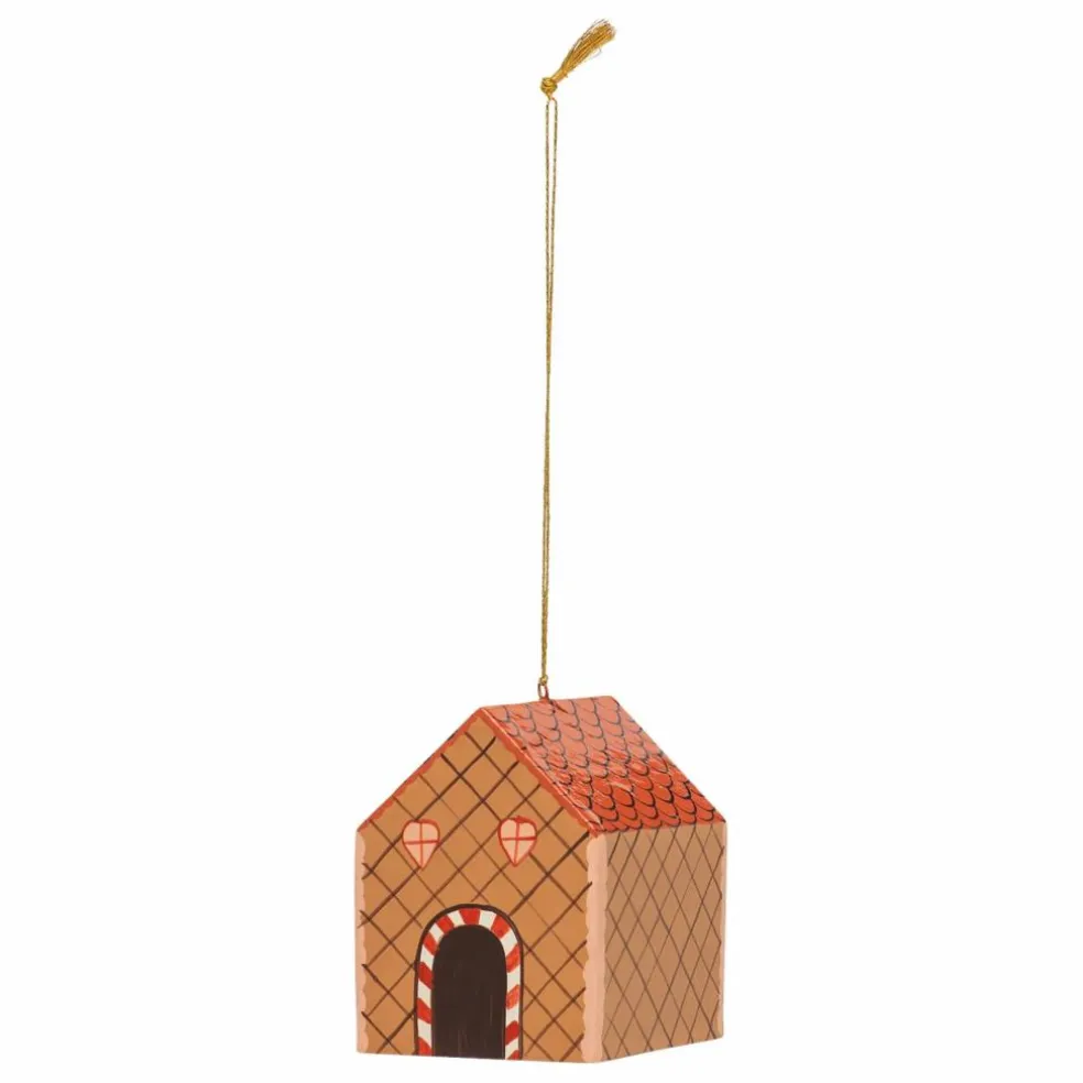 Décoration de Noël Gingerbread House | Marron