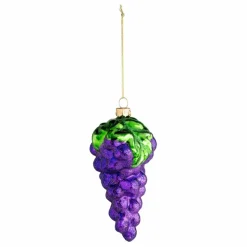 Décoration de Noël raisin | Violet