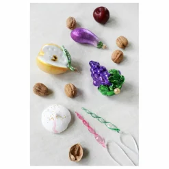 Décoration de Noël raisin | Violet