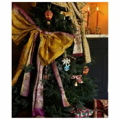 Décoration de Noël Tinsel | Jaune