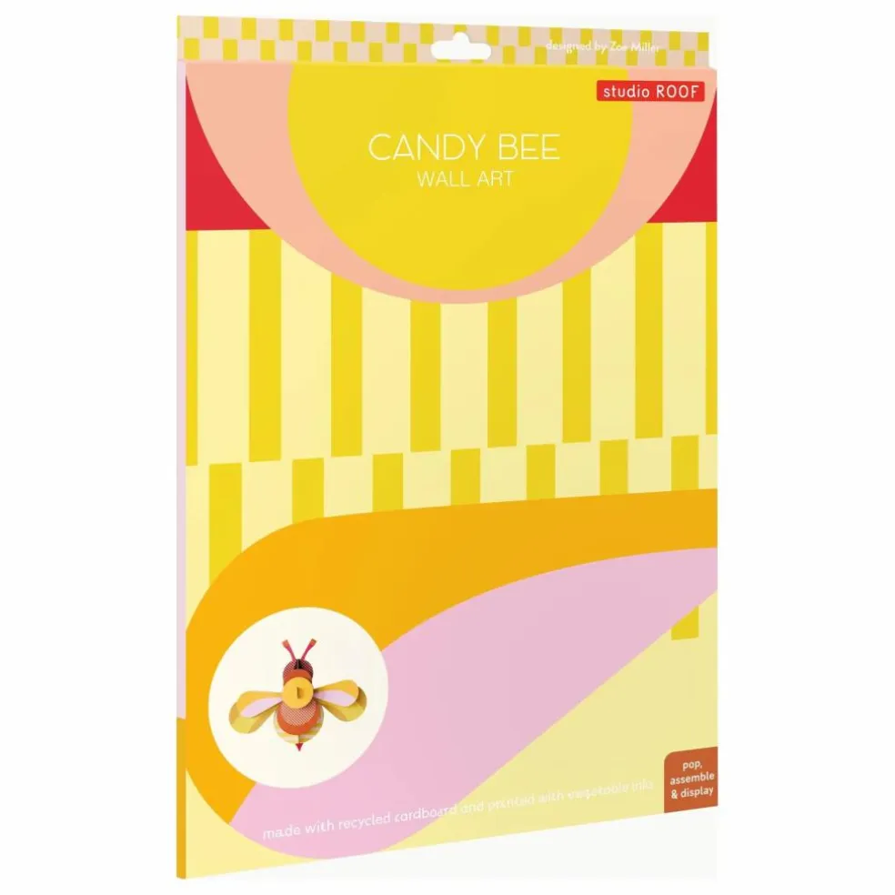 Décoration murale Abeille - Studio Roof x Zoe Miller | Jaune