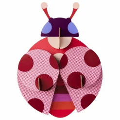 Décoration murale Coccinelle - Studio Roof x Zoe Miller | Rouge