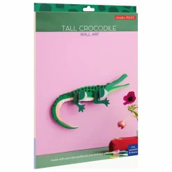 Décoration murale Crocodile | Vert