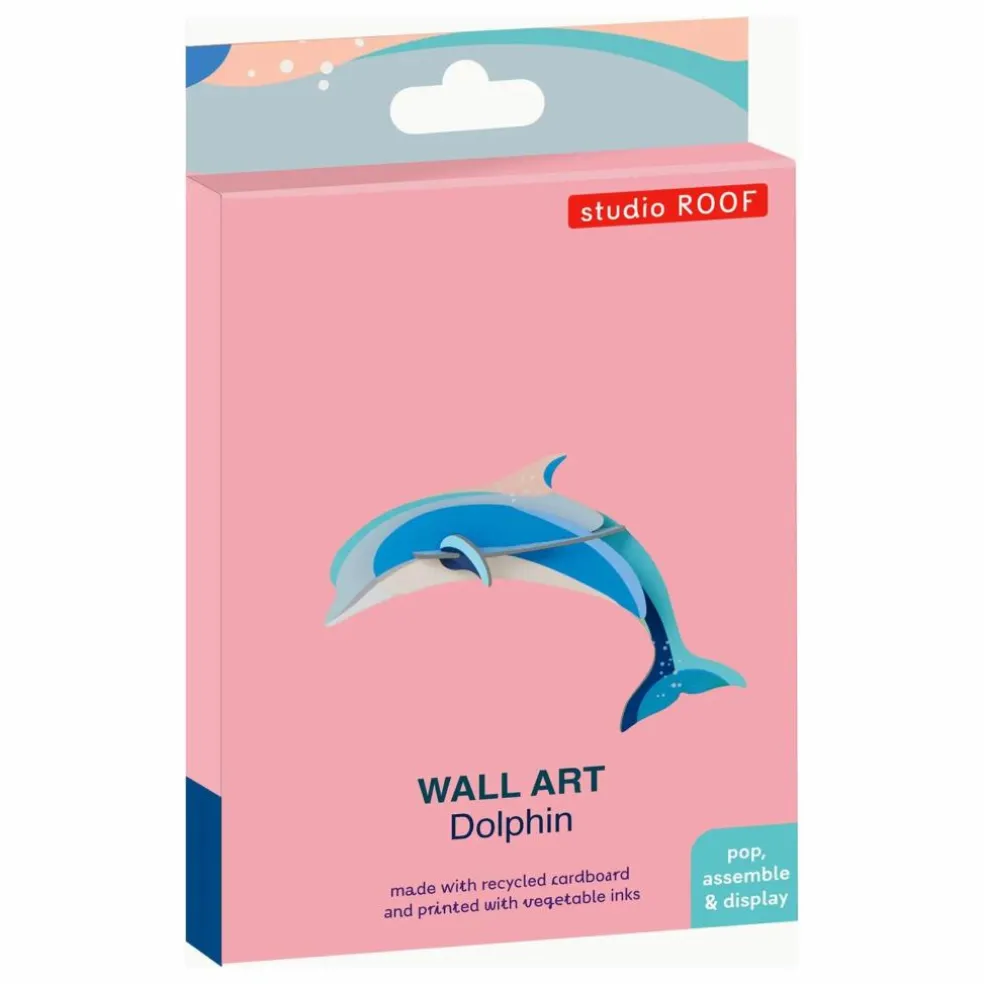 Décoration murale Dauphin | Bleu ciel