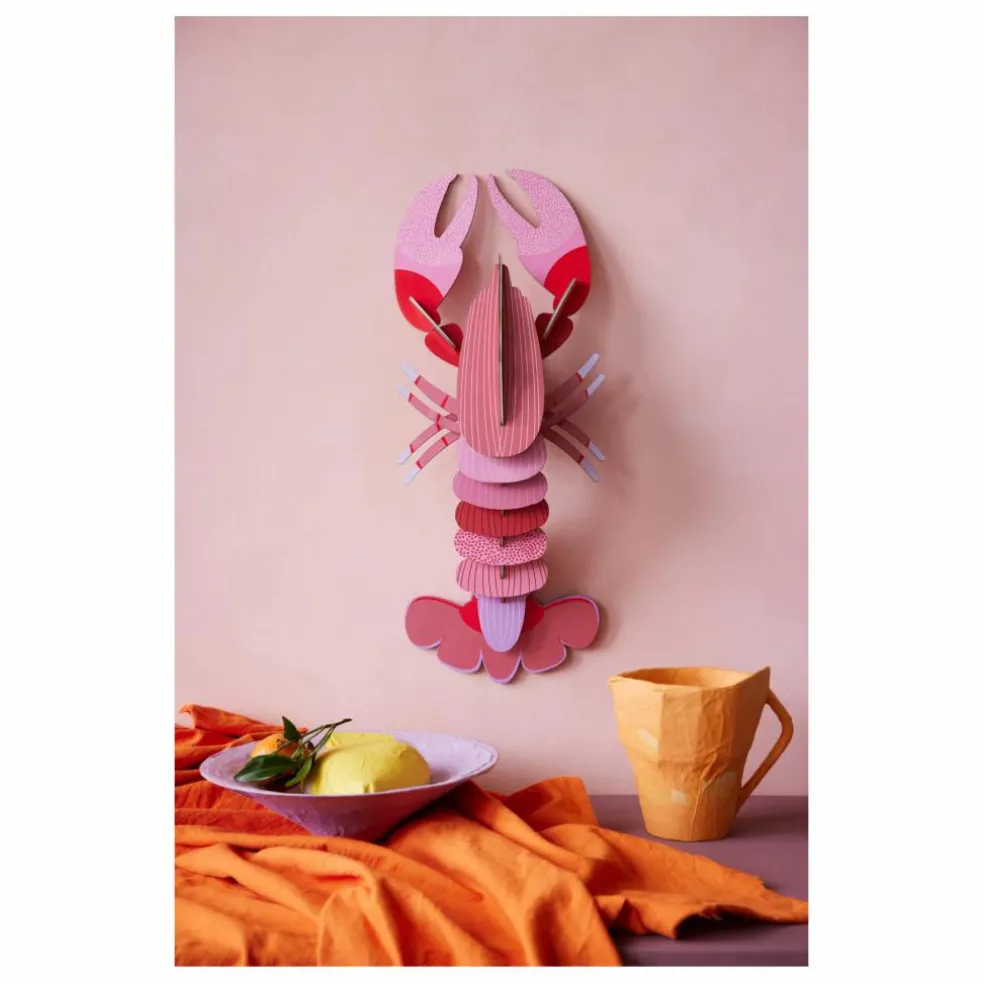 Décoration murale Deluxe Homard | Rose