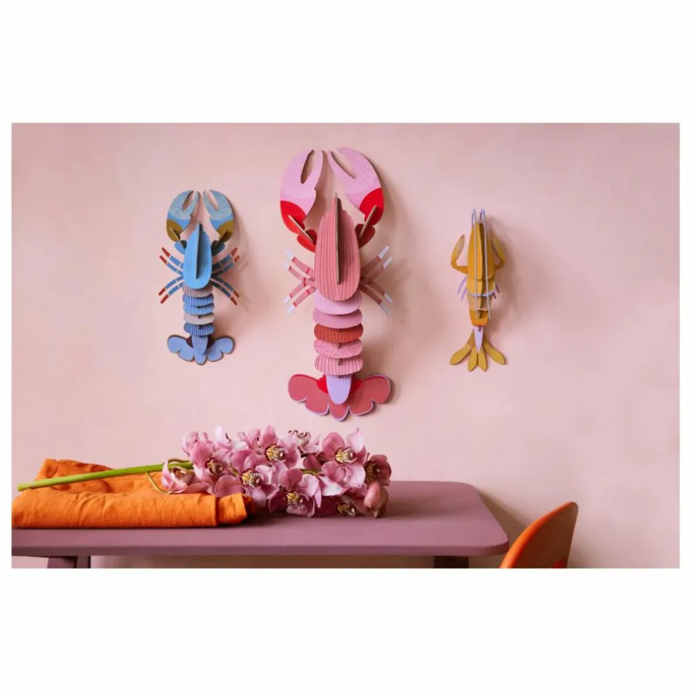 Décoration murale Deluxe Homard | Rose