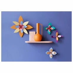 Décoration murale Fleur Apricot sorbet