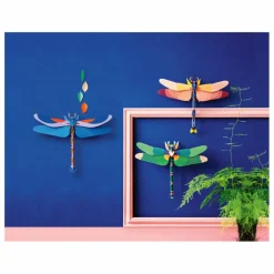 Décoration murale Libellule | Bleu