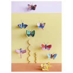 Décoration murale Papillon Gold Rim