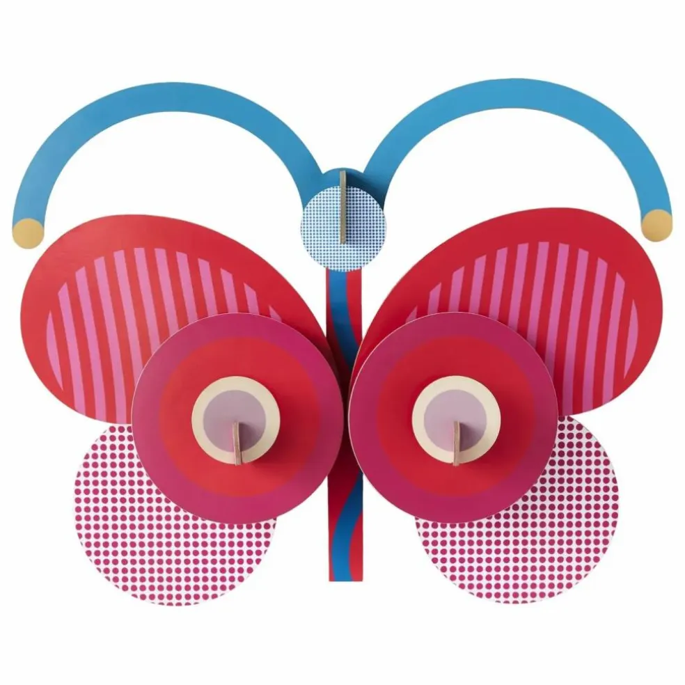 Décoration murale Papillon - Studio Roof x Zoe Miller | Rose