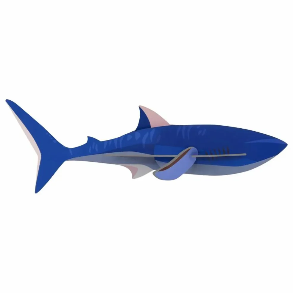 Décoration murale Requin | Bleu marine