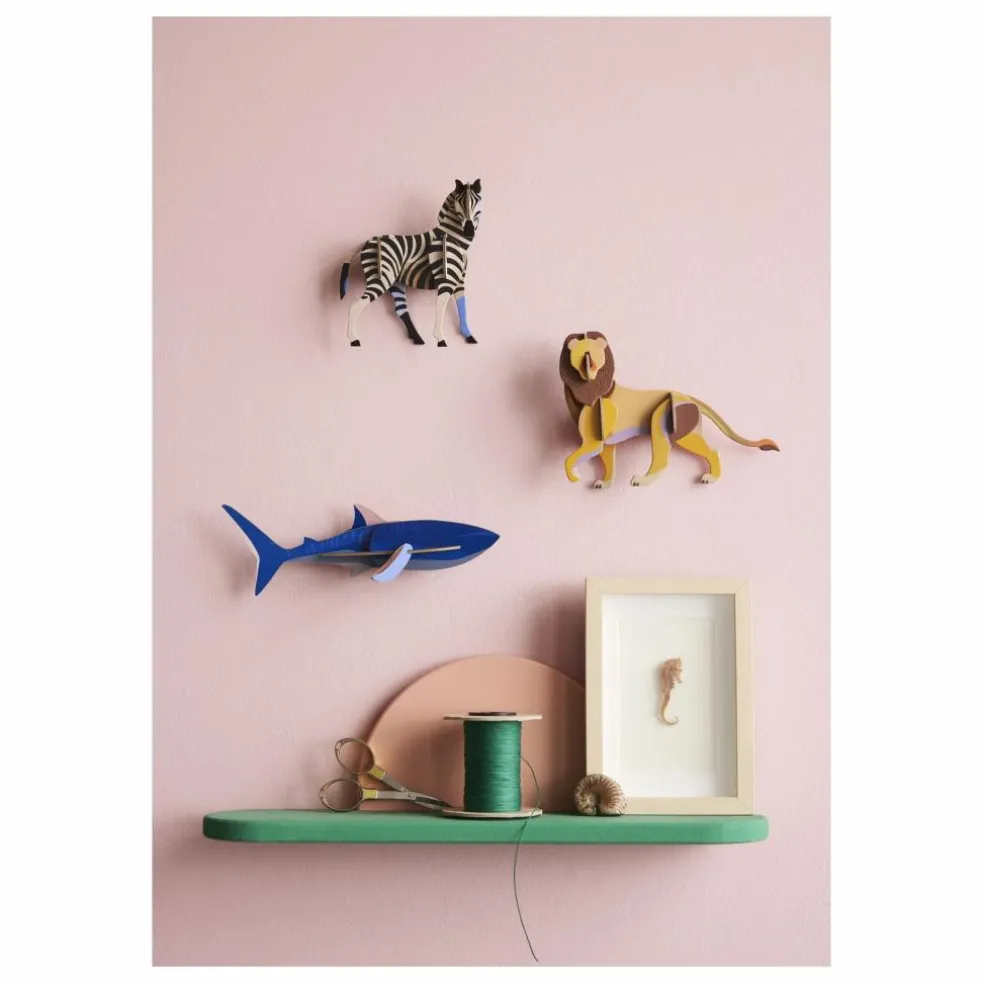 Décoration murale Requin | Bleu marine