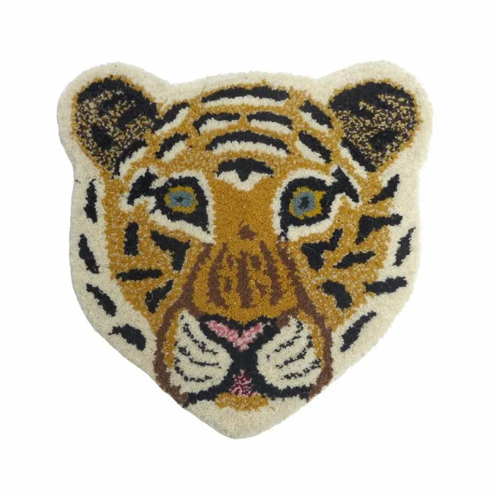 Décoration murale tête de tigre