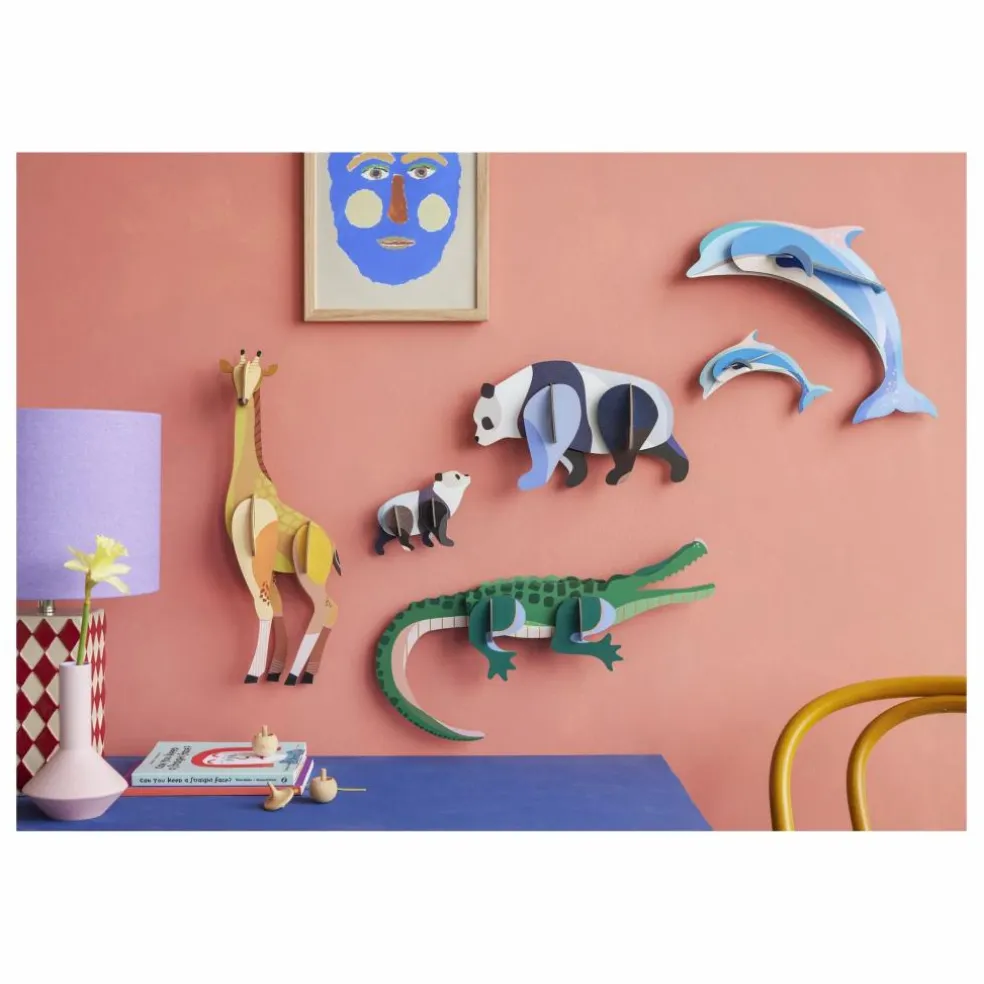 Décorations murales Dauphins - Set de 2 | Bleu ciel