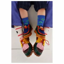 Derbies Façon Sherpa Wallabee - Bobo Choses x Camper | Vert