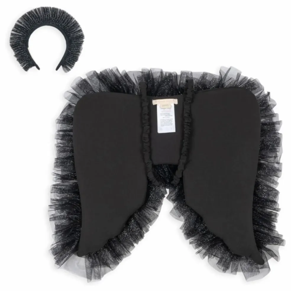 Déguisement ange Halloween | Noir