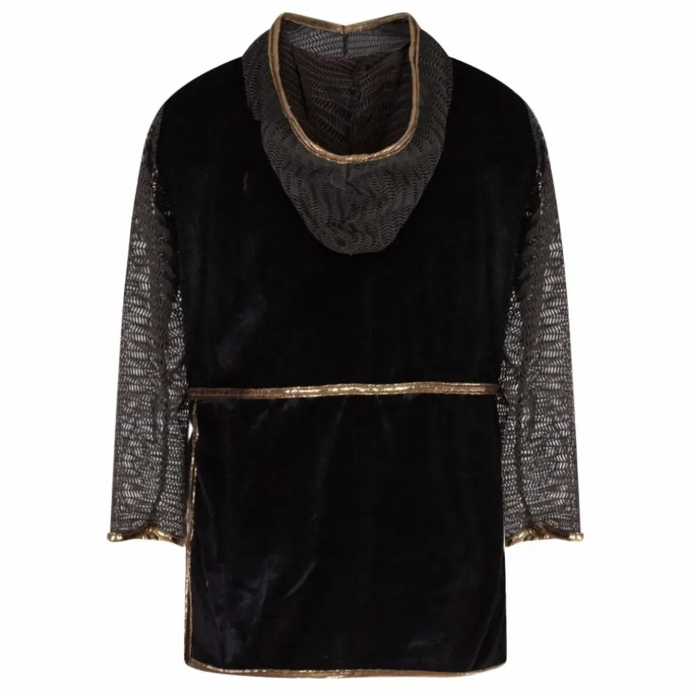 Déguisement de chevalier avec cape et couronne | Or
