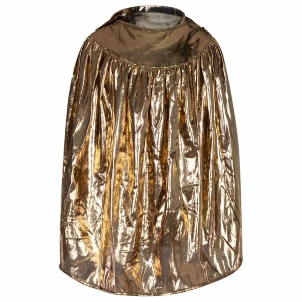 Déguisement de chevalier avec cape et couronne | Or