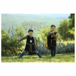 Déguisement de chevalier avec cape et couronne
