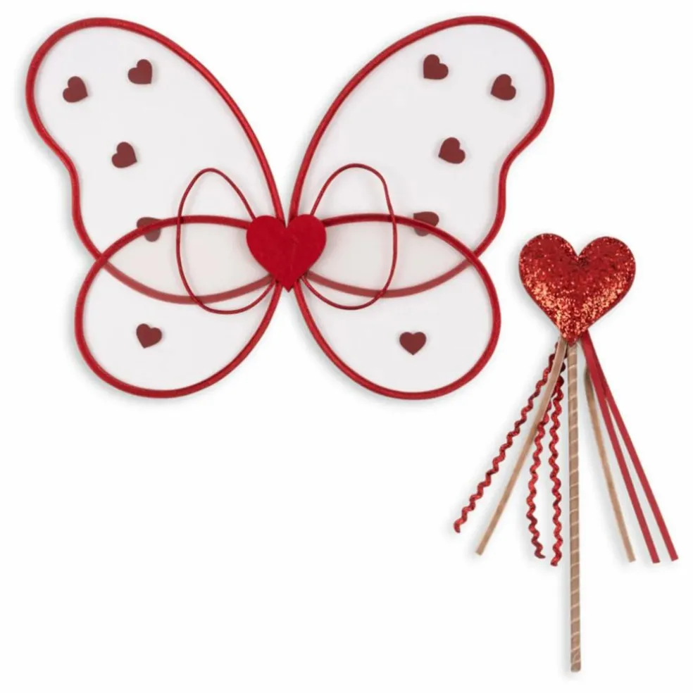 Déguisement de fée Heart | Rouge