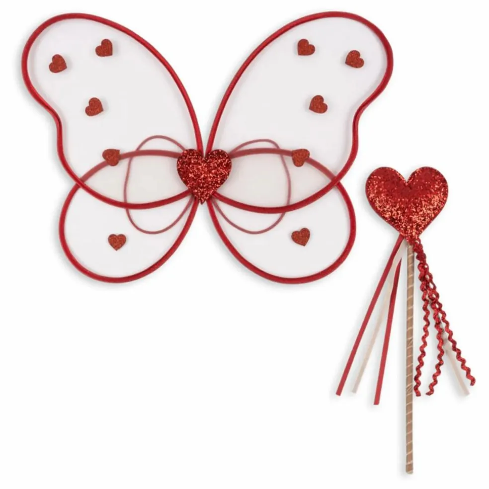 Déguisement de fée Heart | Rouge