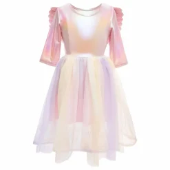 Déguisement robe de Pégase et son serre-tête | Rose