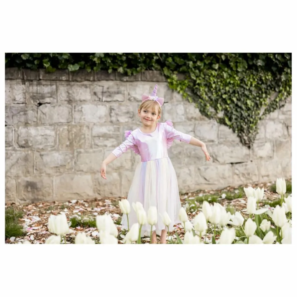 Déguisement robe de Pégase et son serre-tête | Rose