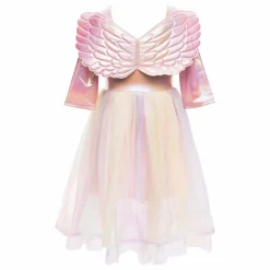 Déguisement robe de Pégase et son serre-tête | Rose