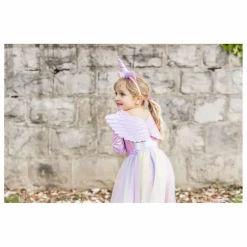 Déguisement robe de Pégase et son serre-tête | Rose