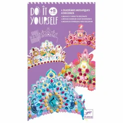 Diadèmes à décorer Comme une princesse - Set de 4