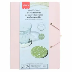 DIY Mes Dessous de Verre en jesmonite | Vert
