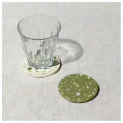 DIY Mes Dessous de Verre en jesmonite | Vert