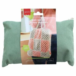 DIY Mon sac granny squares | Rose pêche
