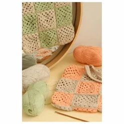 DIY Mon sac granny squares | Rose pêche