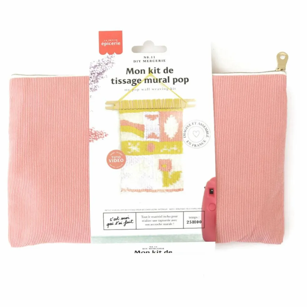 DIY Mon Tissage mural | Poppy Red