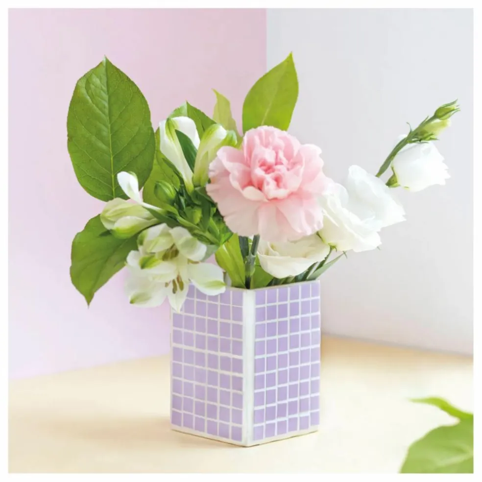 DIY Mon Vase en Mosaïque