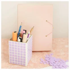 DIY Mon Vase en Mosaïque