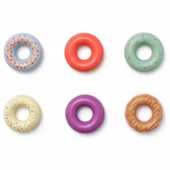 Donuts en bois - Boîte de 6
