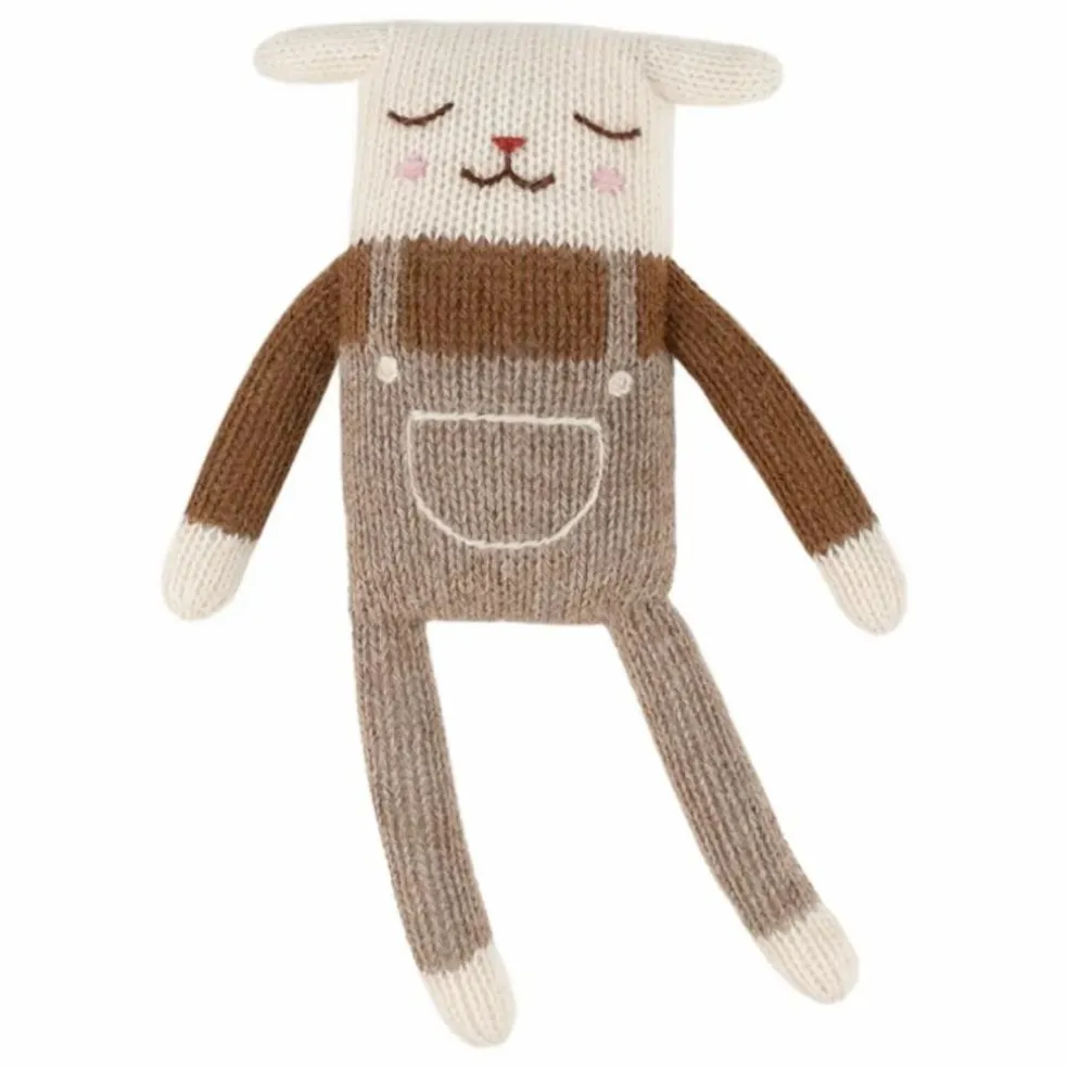 Doudou Agneau salopette | Avoine